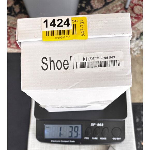 Beige Strappy Heeled Sandals Square Toe Slip-On Women's Shoes by ShoeN Tale Sz 6 - Picture 7 of 7